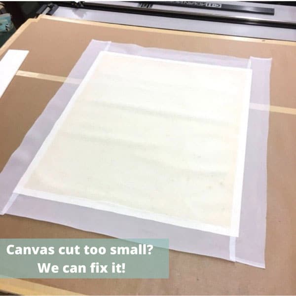 canvas stretching